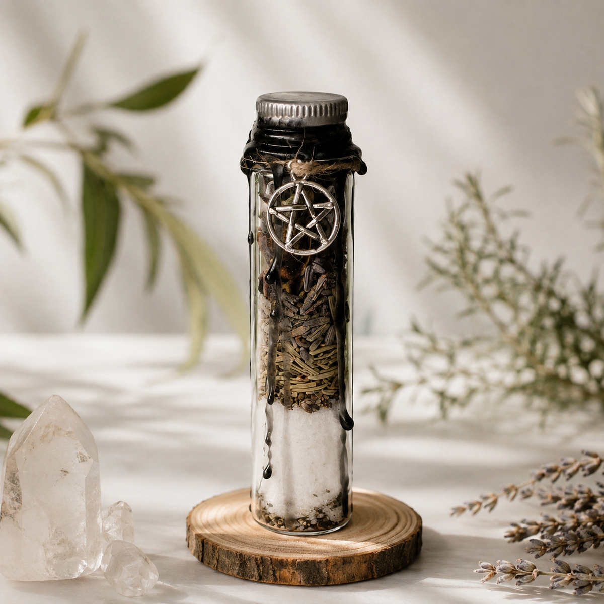 Protection spell jar