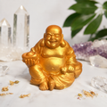 Golden Laughing Buddha Statue